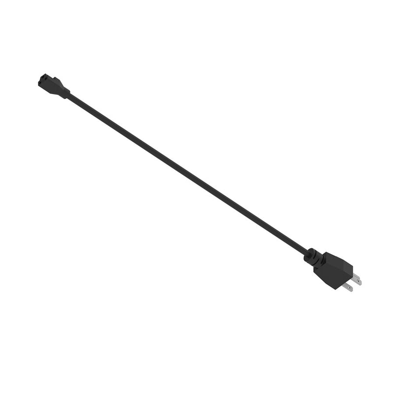 Nora Lighting 72" Cord/Plug Power Cord for NUDA, Black - NUDA-CP72B