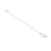 Nora 72" Cord/Plug Pwr Crd for NUDA, Wht, MPW - NUDA-CP72MPW