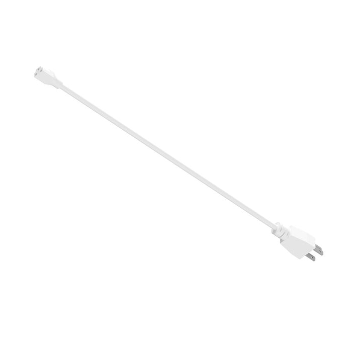 Nora 72" Cord/Plug Pwr Crd for NUDA, Wht, MPW - NUDA-CP72MPW
