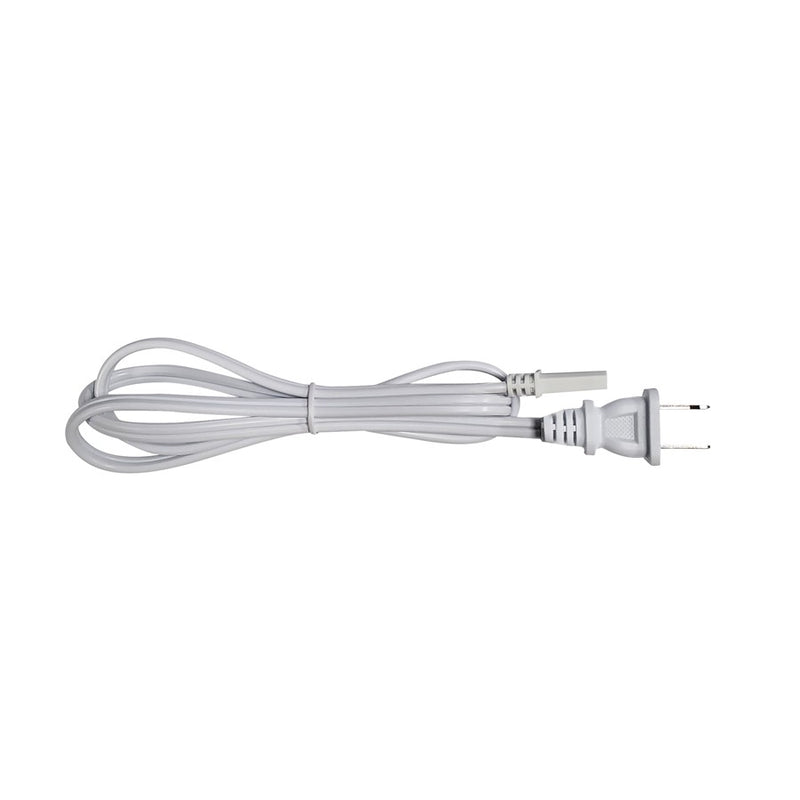 Nora Lighting 39" Cord/Plug Power Cord for NULB120, White - NULBA-139P
