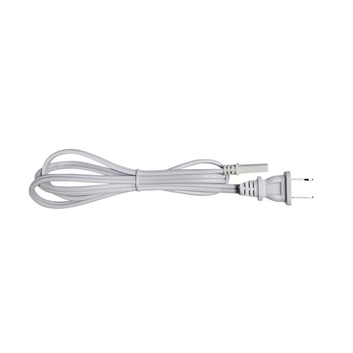 Nora Lighting 39" Cord/Plug Power Cord for NULB120, White - NULBA-139P