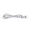 Nora 39" 90° Cord/Plug Pwr Crd for NULB120, Wht - NULBA-139P-L90