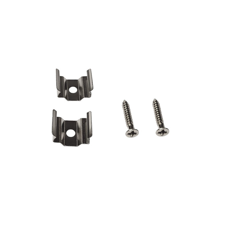 Nora Lighting (2) Flat Mounting Brackets for NULB120, Unfinished - NULBA-MB