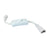 Nora 8-1/2" Pwr Crd/On/Off Switch for NULS, Wht - NULSA-211