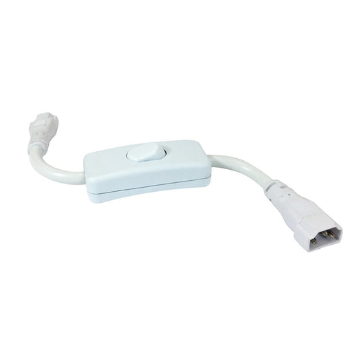 Nora 8-1/2" Pwr Crd/On/Off Switch for NULS, Wht - NULSA-211