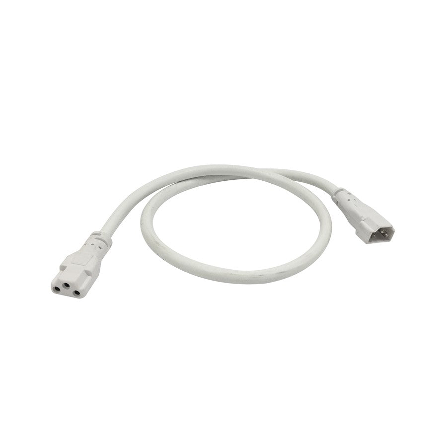 Nora 12" Jumper Cable For Nuls LED Linear Undercabinet, White - NULSA-212
