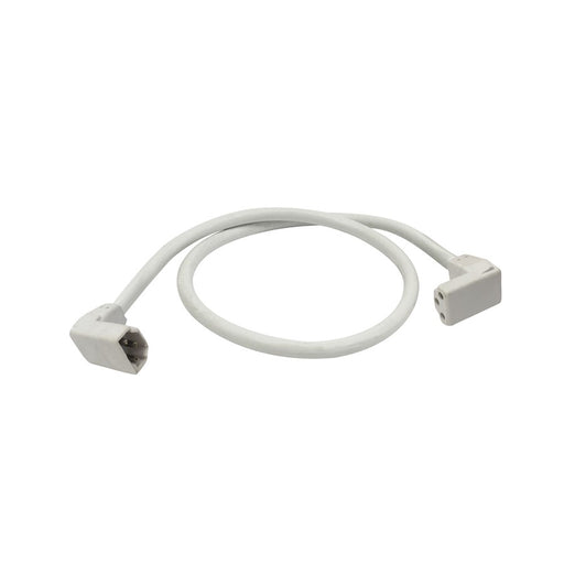 Nora Lighting 12" 90 Degree Jumper Cable for NULS, White - NULSA-212-90