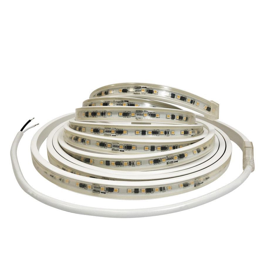 Nora Custom 23-Ft, 8-In 120V LED Tape Light, 2700K, WH - NUTP13-W23-8-12-927-HW