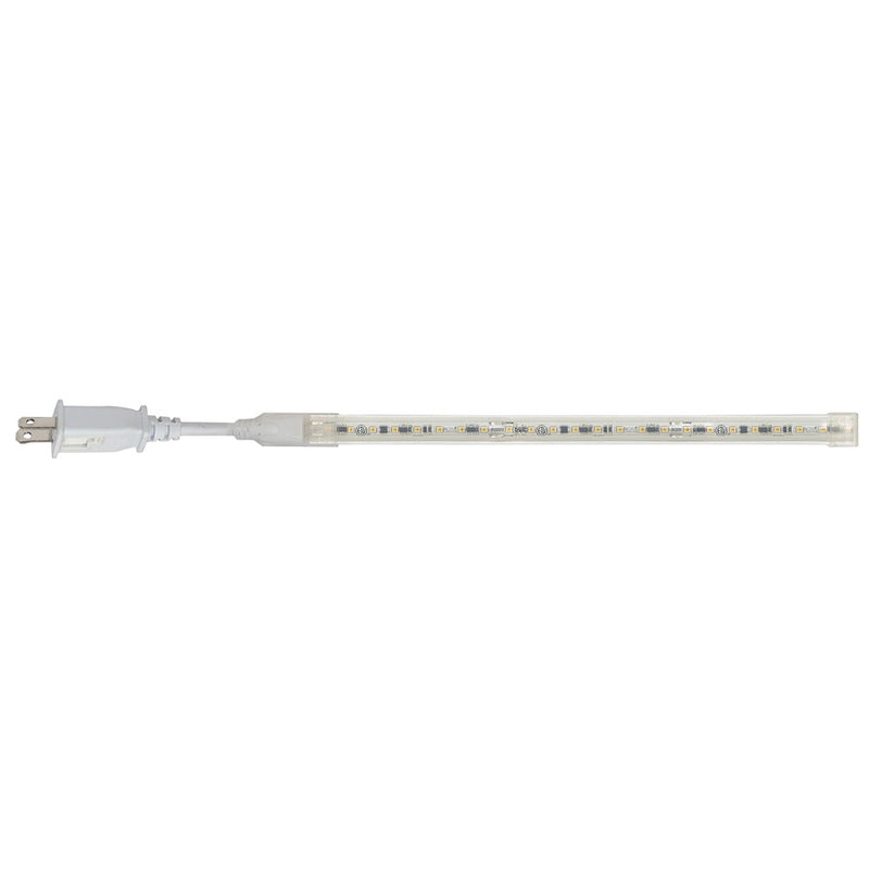 Nora Custom 8-Ft 120V LED Tape, 2700K 8'Cord/Plug, WH - NUTP13-W8-12-927-CP