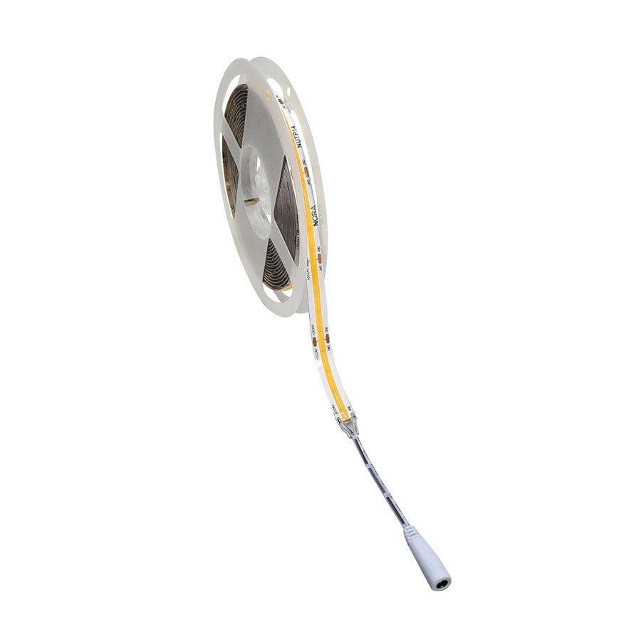 Nora 16.4-ft COB Tape, 24V /ft, 90+ CRI 3500K, Wht - NUTP15-COB24CV16-935