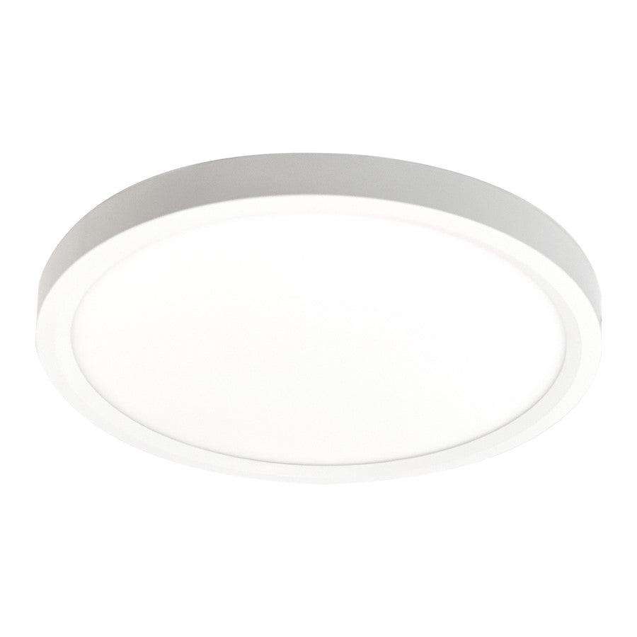 Nora 11" Welo LED Surf Mt, 15W/40K, 80+ CRI/0-10V/WH - NWELO-11R40WLE4