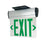 Nora Lighting Exit Adj 2C 1F Grn/Mir Alum - NX-811-LEDGMA