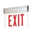 Nora Lighting Exit Adj 2C 1F Red/Clr Alum - NX-811-LEDRCA