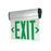 Nora Lighting Exit Adj Bat 1F Grn/Mir Alum - NX-812-LEDGMA