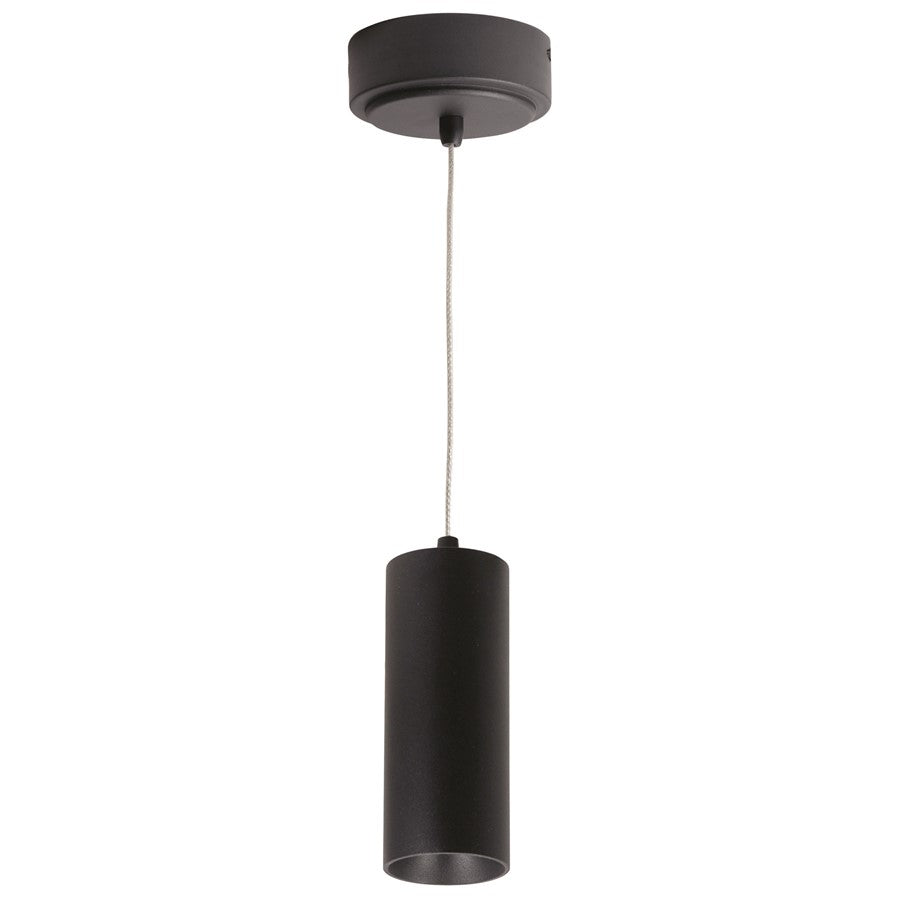Nora 2" iLENE Cable Mt Mini Cyl, 15W, Comfort Dim, Blk - NYLM-2CCDXBBLE3A