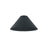 Nora Lighting 2" Ilene Fixture Shade, Black - NYLM-2CONEBB