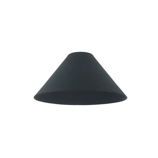 Nora Lighting 2" Ilene Fixture Shade, Black - NYLM-2CONEBB
