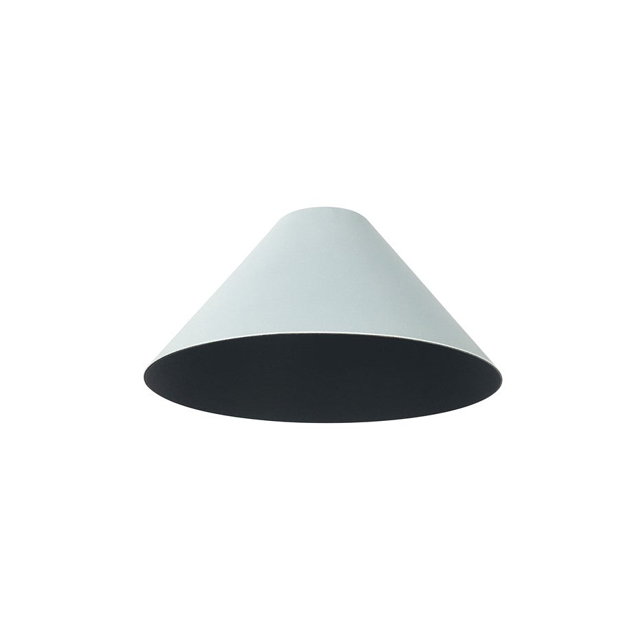 Nora Lighting 2" Ilene Fixture Shade, Black/White, Black/White - NYLM-2CONEBW