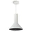 Nora Lighting 2" Ilene Fixture Shade, Black/White, Black/White