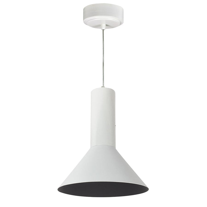 Nora Lighting 2" Ilene Fixture Shade, Black/White, Black/White
