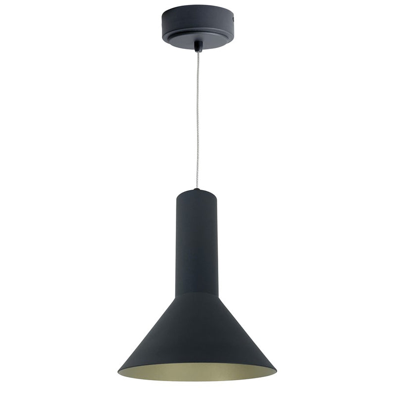 Nora 2" Ilene Fixture Shade, Champagne Haze/Black