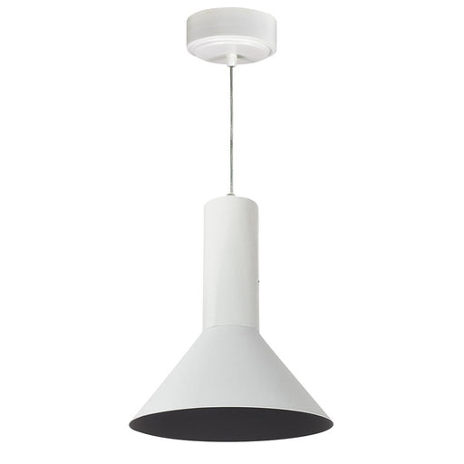Nora Lighting 2" Ilene Fixture Shade, White/Black