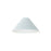 Nora Lighting 2" Ilene Fixture Shade, White - NYLM-2CONEWW