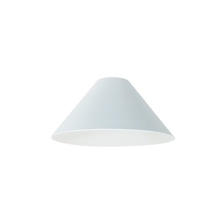 Nora Lighting 2" Ilene Fixture Shade, White - NYLM-2CONEWW
