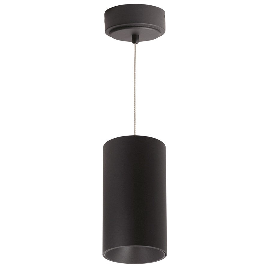 Nora 3" iLENE Cable Mt Mini Cyl, 30W, Blk/277V, 2700K, Blk - NYLM-3C27XBBLE4