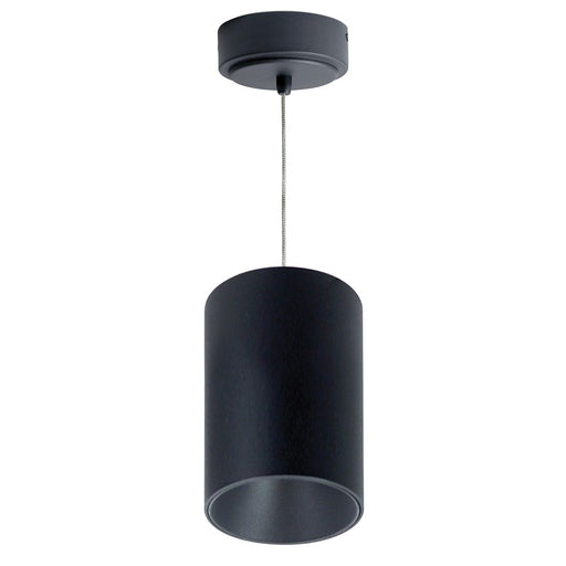 Nora 5" iLENE Cable Mt Mini Cyl, 40W, Blk/277V, 3500K, Blk - NYLM-5C35XBBLE4