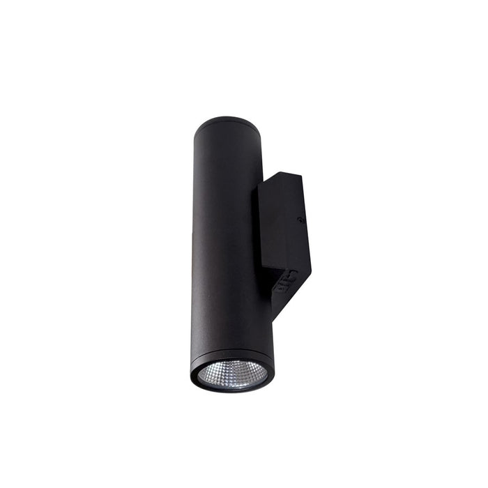 Nora 3" Up/Down Wall Mounted LED Cylinder/Selectable CCT/Black - NYUD-3L1345B