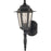 Nuvo Lighting Cornerstone 1 Light 18" Wall Lantern, Clear Seed/Black