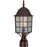 Nuvo Lighting Adams 1 Light 17" Outdoor Post, Frosted Glass