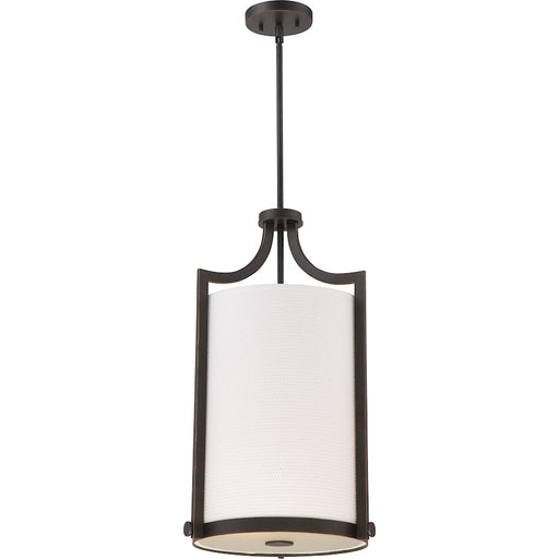 Nuvo Lighting Meadow 24in 3-Light Pendant | Transitional Russet Bronze | Foyer & Dining Room | 24in H | Model 60-5887