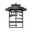 Nuvo Lighting Lansing 1 Light Wall Lantern, Etched/Textured Black