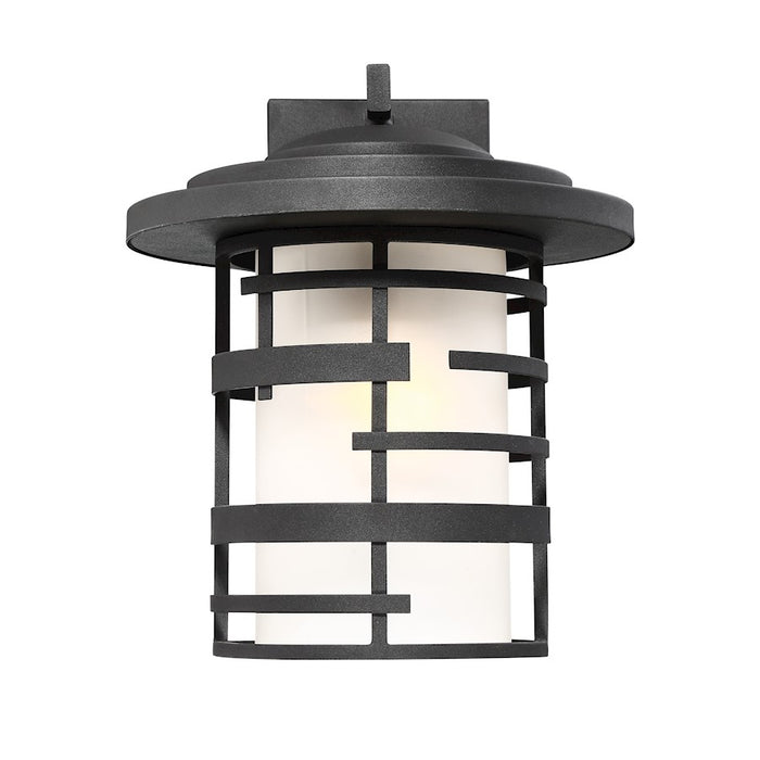 Nuvo Lighting Lansing 1 Light Wall Lantern, Etched/Textured Black