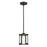 Nuvo Lighting Payne 1 Light Mini Pendant, Beveled/Midnight Bronze