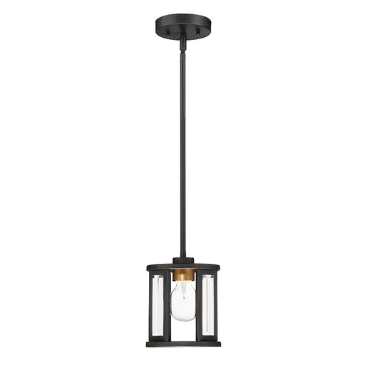 Nuvo Lighting Payne 1 Light Mini Pendant, Beveled/Midnight Bronze