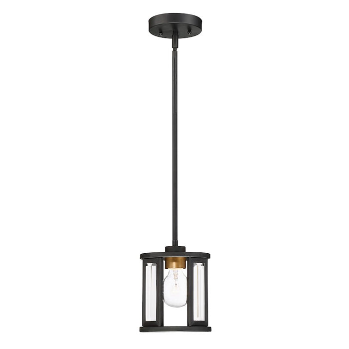 Nuvo Lighting Payne 1 Light Mini Pendant, Beveled/Midnight Bronze