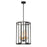 Nuvo Lighting Payne 4 Light Foyer Pendant, Beveled/Midnight Bronze