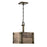 Nuvo Lighting Winchester 1 Light Mini Pendant, Aged Wood Bronze