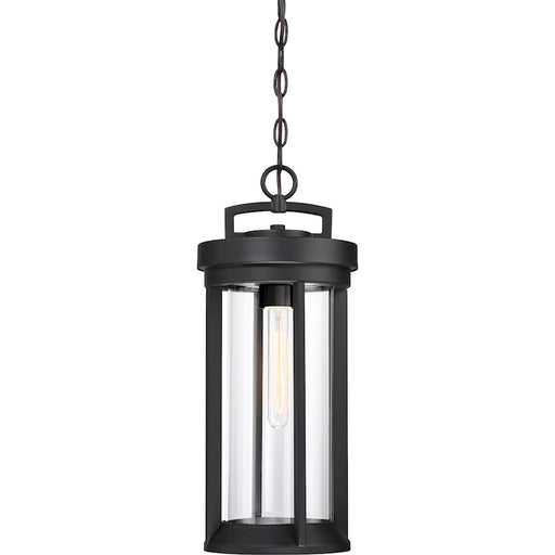 Nuvo Lighting Huron 1 Light Hanging Lantern, Clear Glass, Aged Bronze