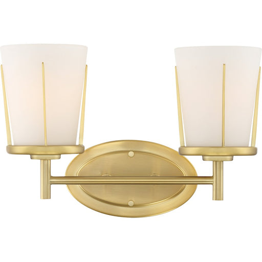 Nuvo Lighting Serene Sconce, Satin White Glass
