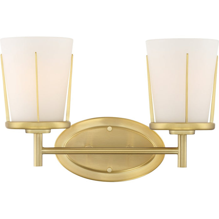 Nuvo Lighting Serene Sconce, Satin White Glass