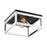 Nuvo Lighting Cakewalk 2 Light Flush Mount, Polished Nickel