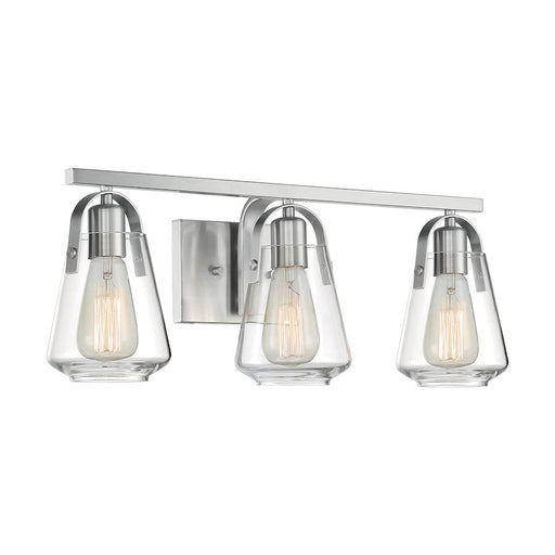 Nuvo Lighting Skybridge Vanity Clear Glass