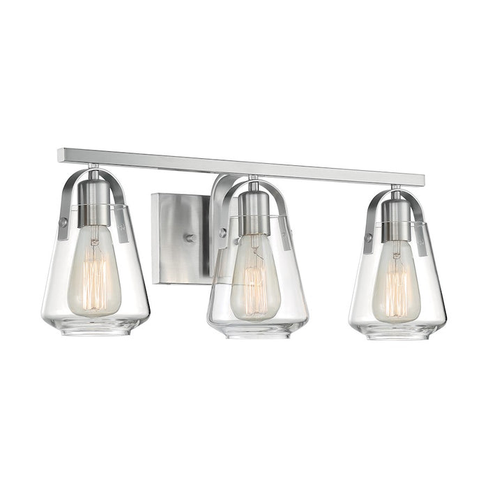 Nuvo Lighting Skybridge Vanity Clear Glass