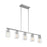 Nuvo Lighting Skybridge 5 Light Island Pendant, Clear