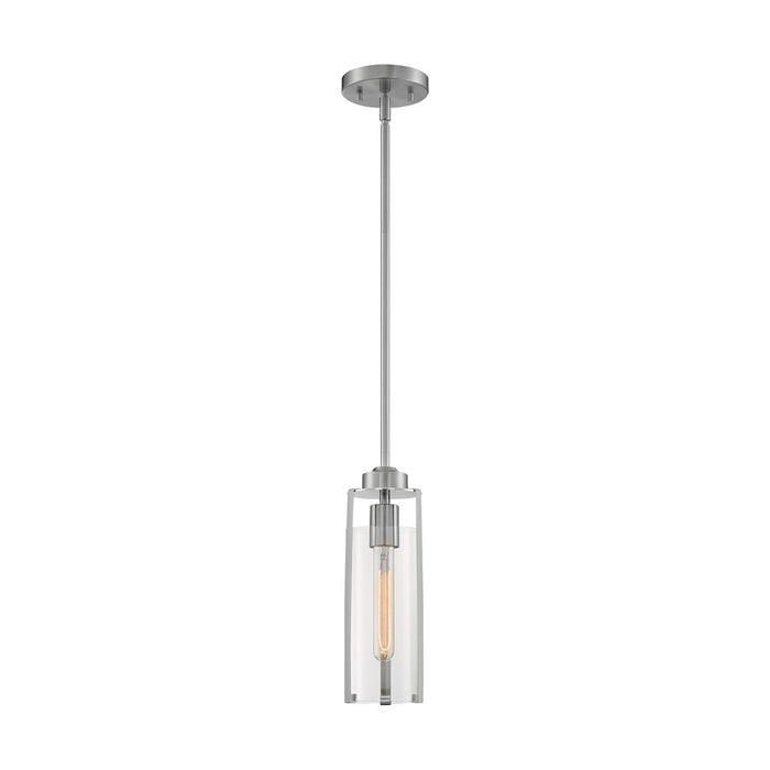 Nuvo Lighting Marina Mini Pendant, Clear Glass