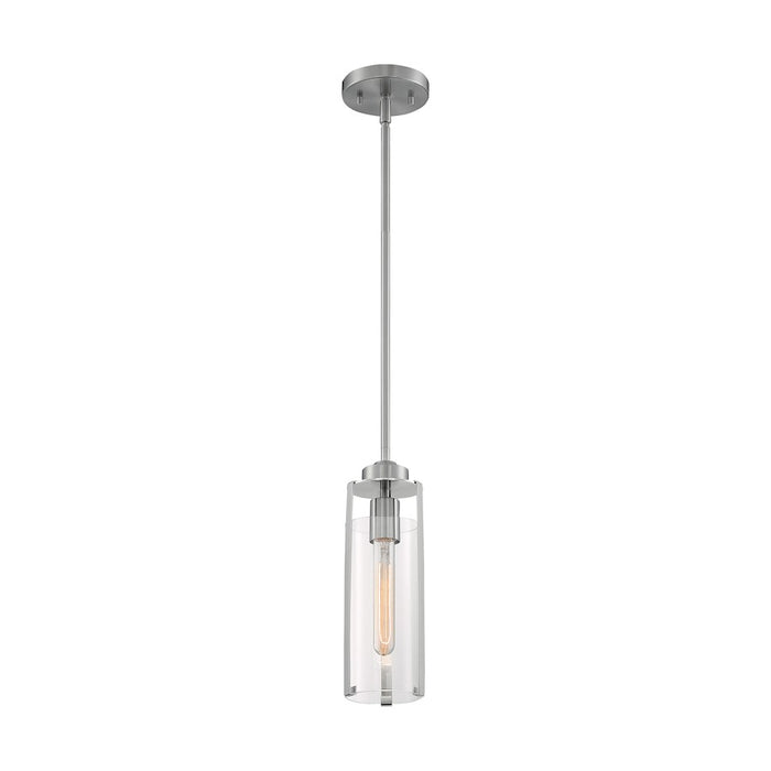 Nuvo Lighting Marina Mini Pendant, Clear Glass